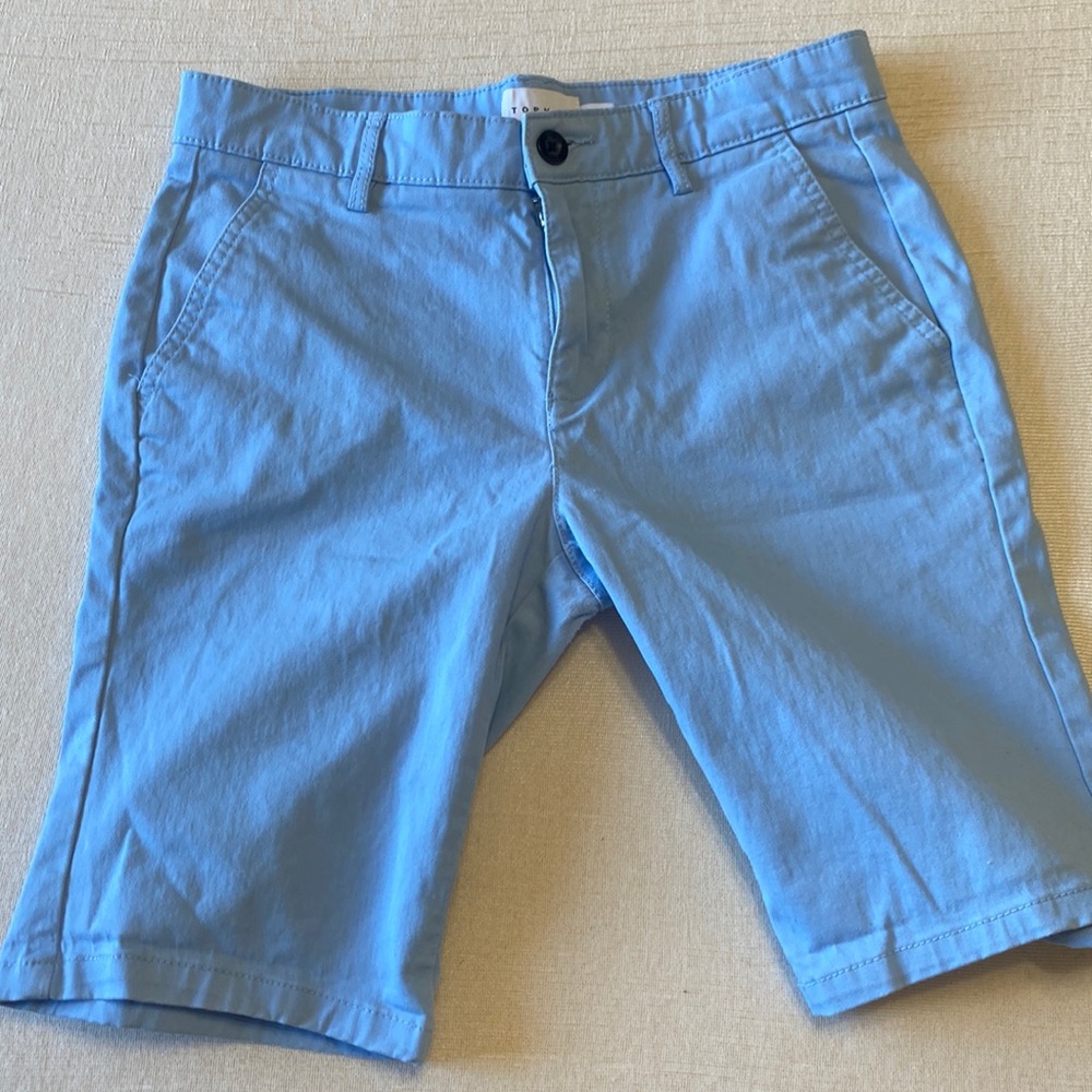 TOP MAN FITTED JEAN SHORTS